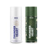 Thnuderheart White & Green Pack of 2 Unisex Deodorants - Riya Lifestyle