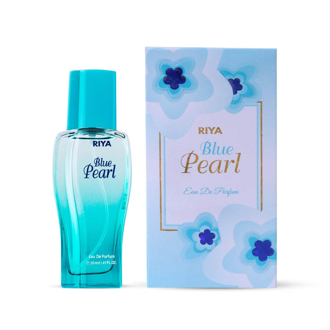 RIYA BLUE PEARL &amp; PINK PEARL | 30 ml Each Perfume for Women | Eau De Parfum with Long Lasting Fragrance | Citrus Jasmine &amp; Rose Scent | Mild Fragrance | Fragrance Spray | Gift Scent for Her