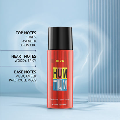 Intense Gold, Hum Tum, &amp; Melody Orchestra  | Pack of 3 | Unisex Deodorant |