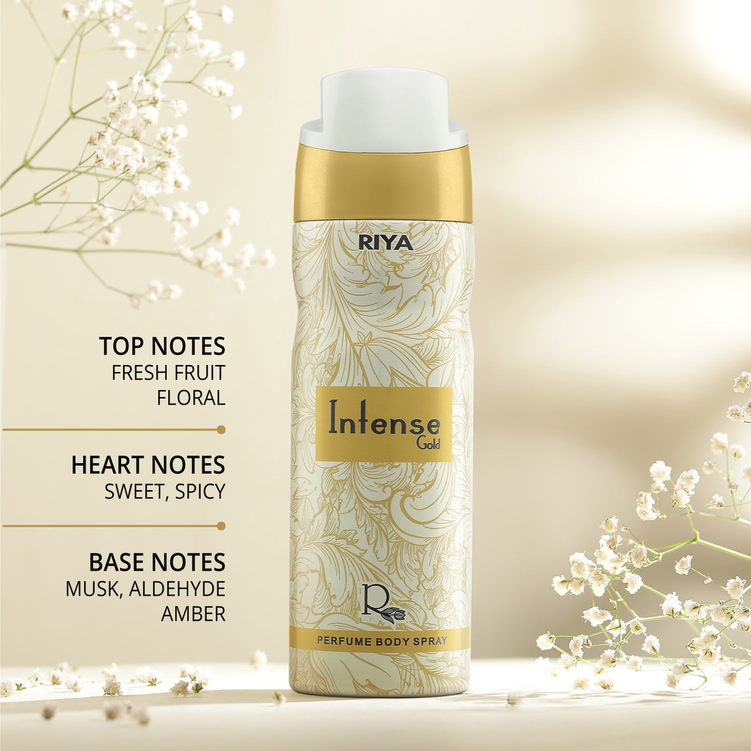 Intense Gold &amp; Melody Orchestra Pack of 2| Unisex Deodorant | 200ml &amp; 150ml