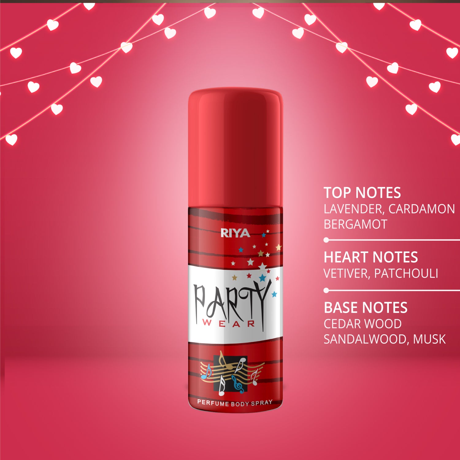 Riya Party Wear 40 ml Unisex deodorant