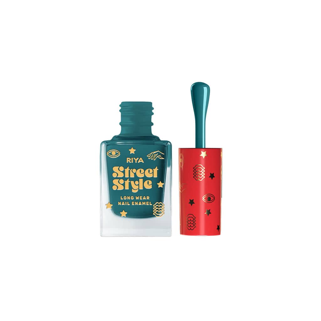 Street Style Long Wear, Quick Drying, Glossy Finish, 7-Free Formula, Nail Enamel, 100% Vegan &amp; Cruelty Free, Shade SS 117, On-the-Go,12 ML