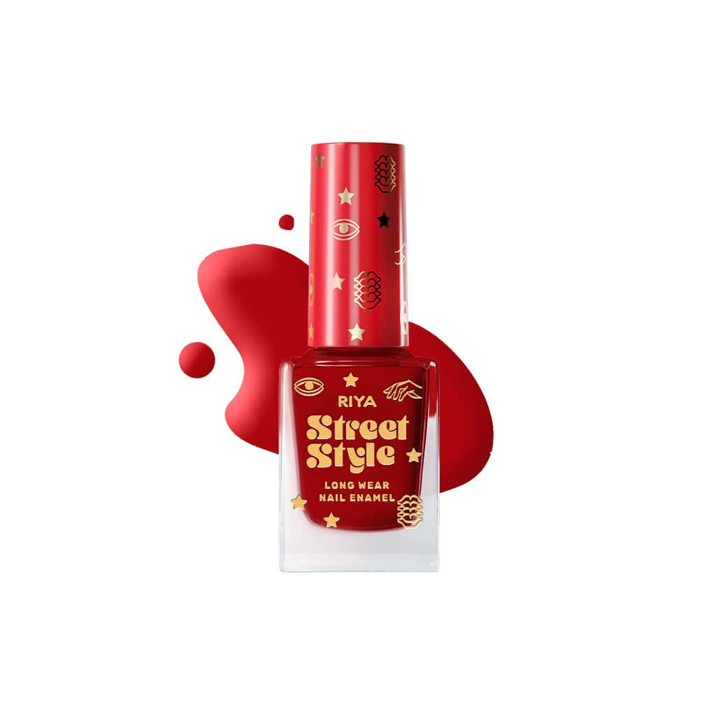 Shade SS 103 Cherry Red Nail Enamel - Riya Lifestyle