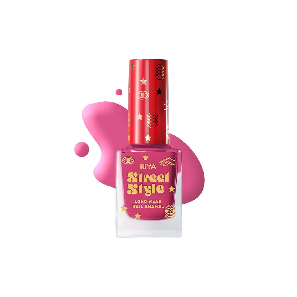 Quick Drying Glossy Finish Nail Enamel Shade SS 109 Sangria Love 12 ML - Riya Lifestyle 