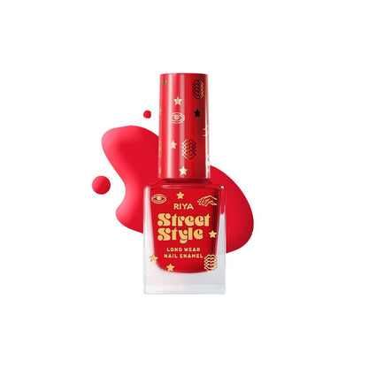 Shade SS 110 Red Rose Nail Enamel - Riya Lifestyle