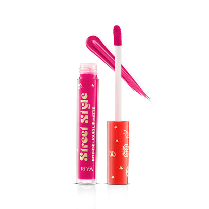 Intense Liquid Lip Matte Fuschia Pink - Riya Lifestyle