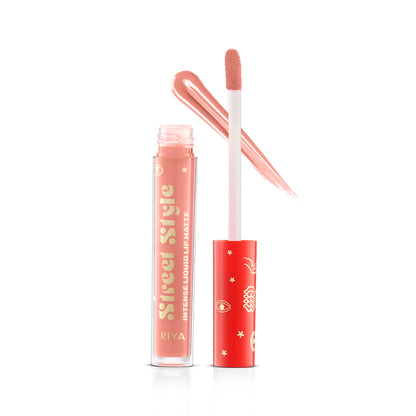 Street Style Intense Liquid Lip Matte Peachy Pitch - Riya Lifestyle