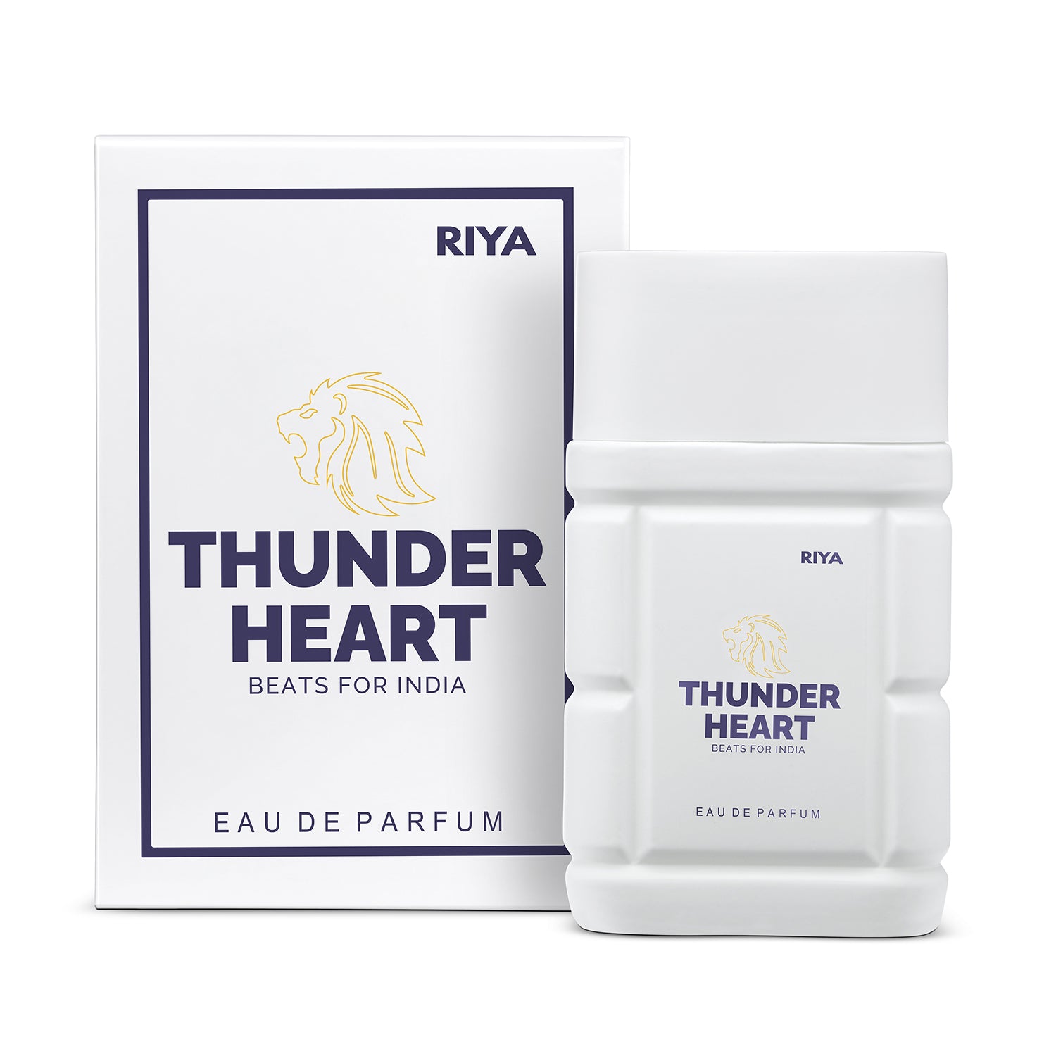 Thunderheart White Pack | Unisex Deodorant &amp; Perfume Combo | 100ML &amp; 150ML