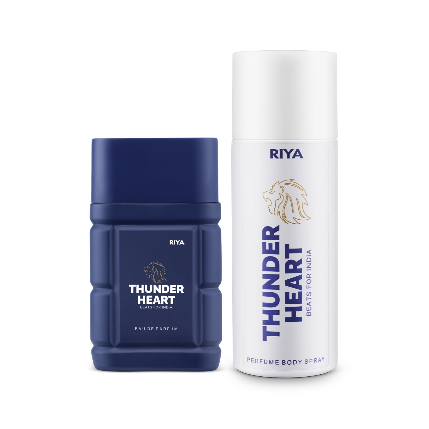 Thnuderheart Beats for India Blue Perfume &amp; White Deo Pack of 2 - Riya Lifestyle