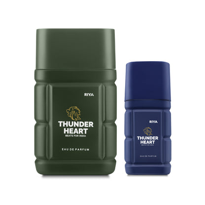 Thunderheart Green &amp; Blue | Unisex Perfume | 100 ml &amp; 30 ml Eau De Parfum