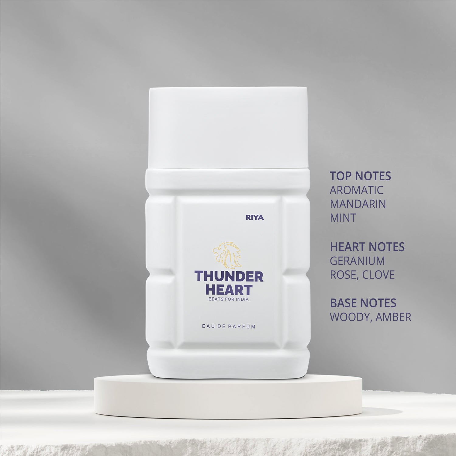 Thunderheart White Pack | Unisex Deodorant &amp; Perfume Combo | 100ML &amp; 150ML