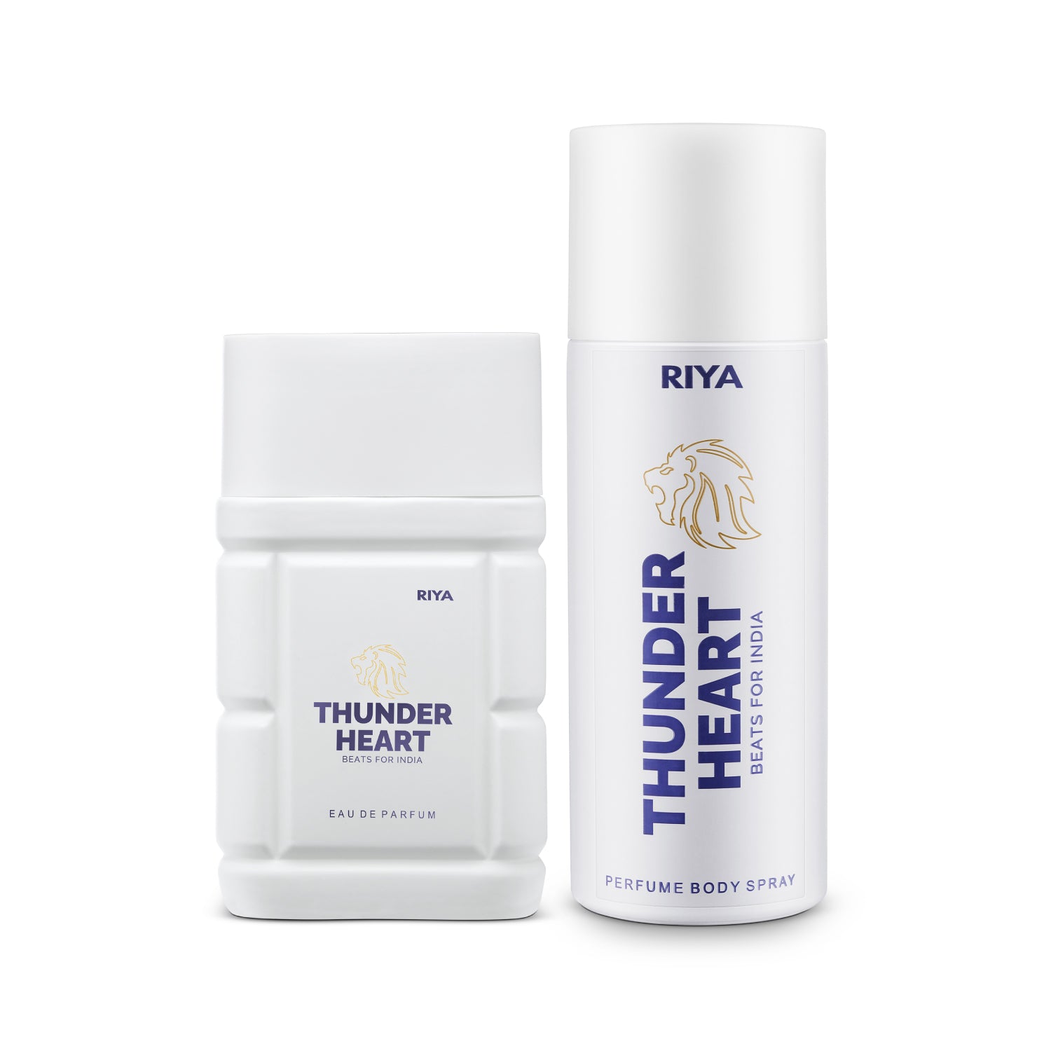 ThunderHeart White Pack Unisex Deodorant &amp; Perfume Combo - Riya Lifestyle