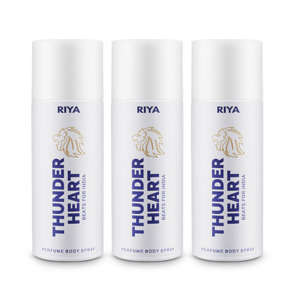 Riya Thunder White Deodorant Body Spray - Riya Lifestyle