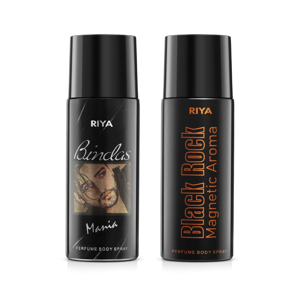 Bindass &amp; Black Rock Unisex Deodorant Combo - Riya Lifestyle