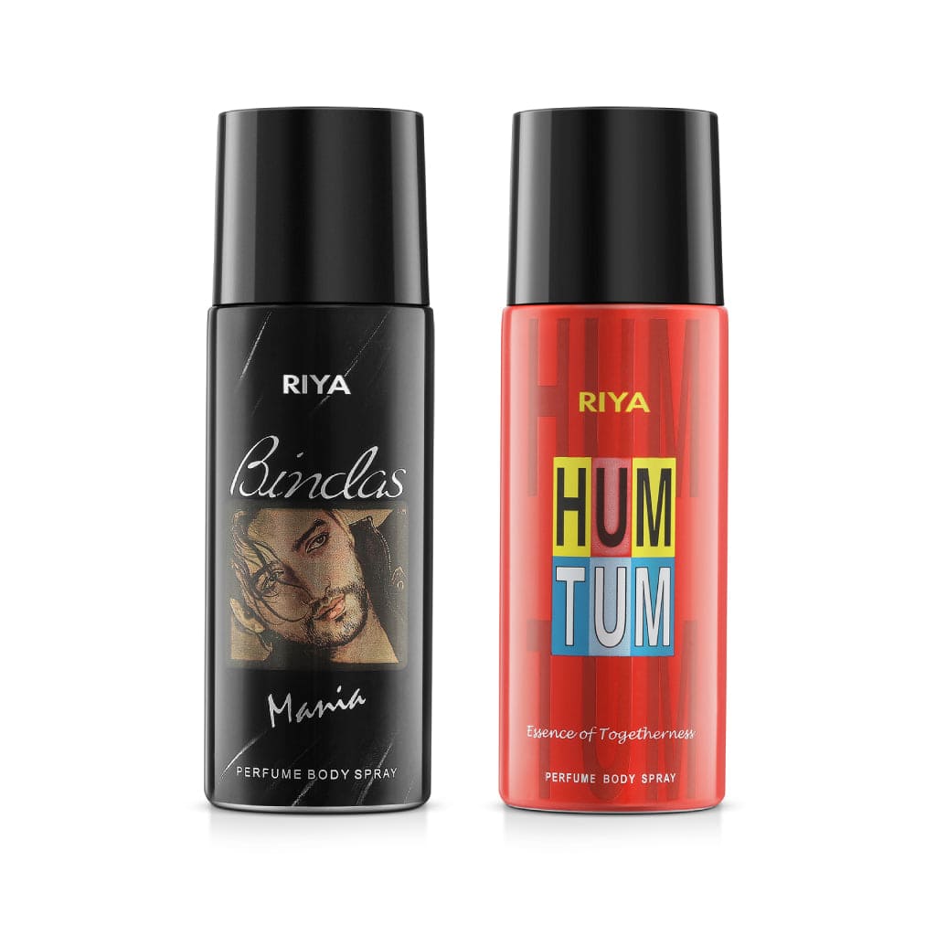 Bindas &amp; Hum Tum Pack of 2 Deodorants - Riya Lifestyle