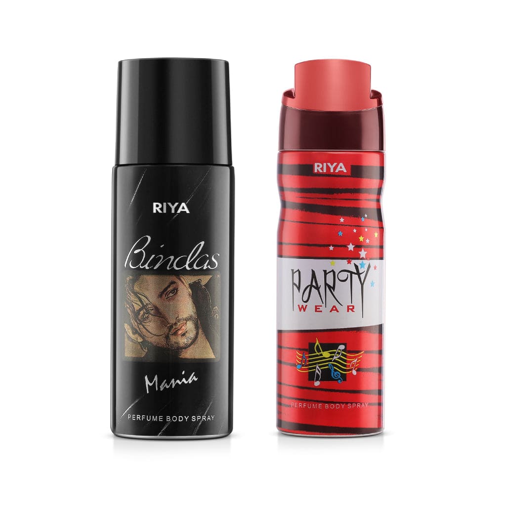 Bindas &amp; Party Wear Pack of 2 Unisex Deodorants - Riya Lifestyle