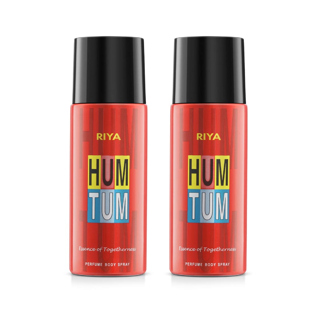 Hum Tum Pack of 2 Unisex Deodorants - Riya Lifestyle