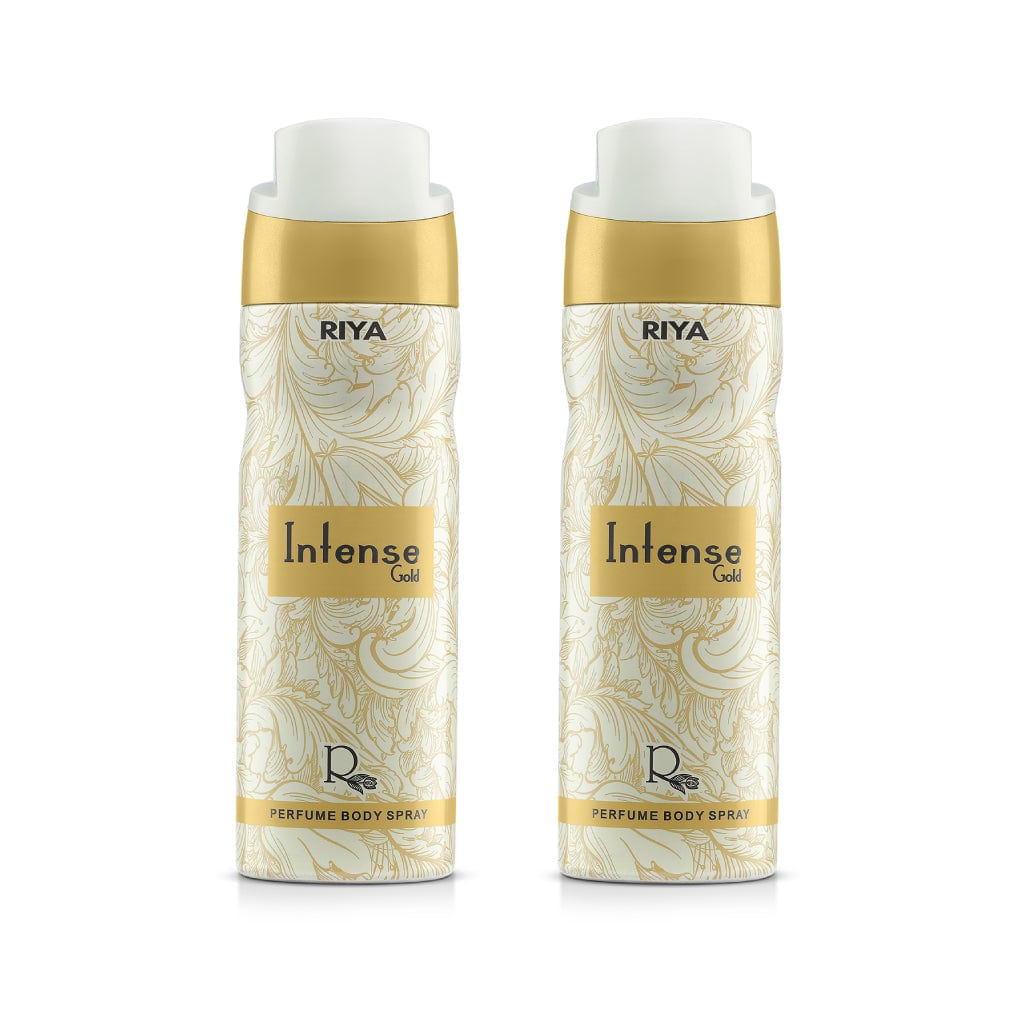 Intense Gold Pack of 2 Unisex Deodorants - House of RIYA
