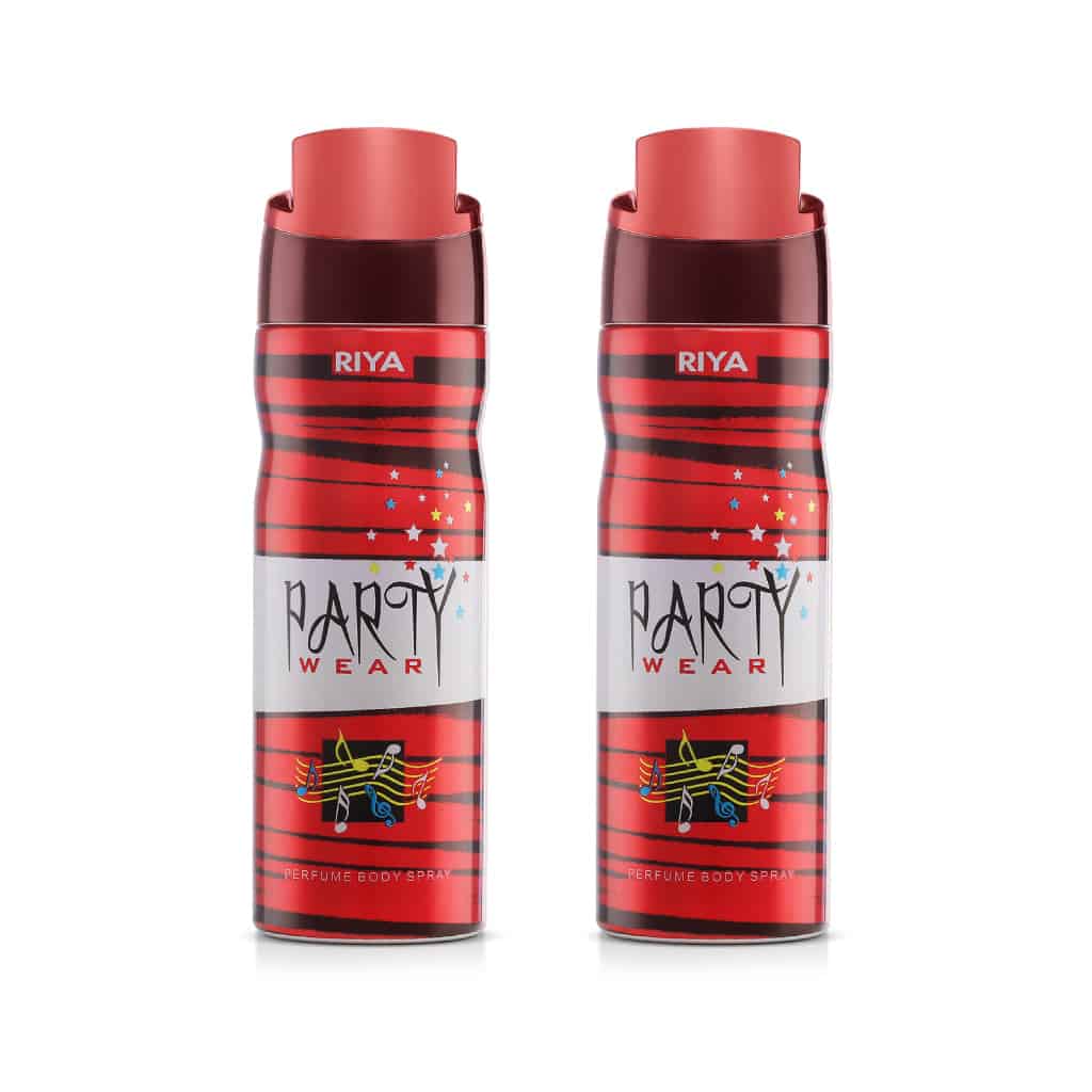 Party Wear Pack of 2 Unisex Deodorants - Riya Lifestyle